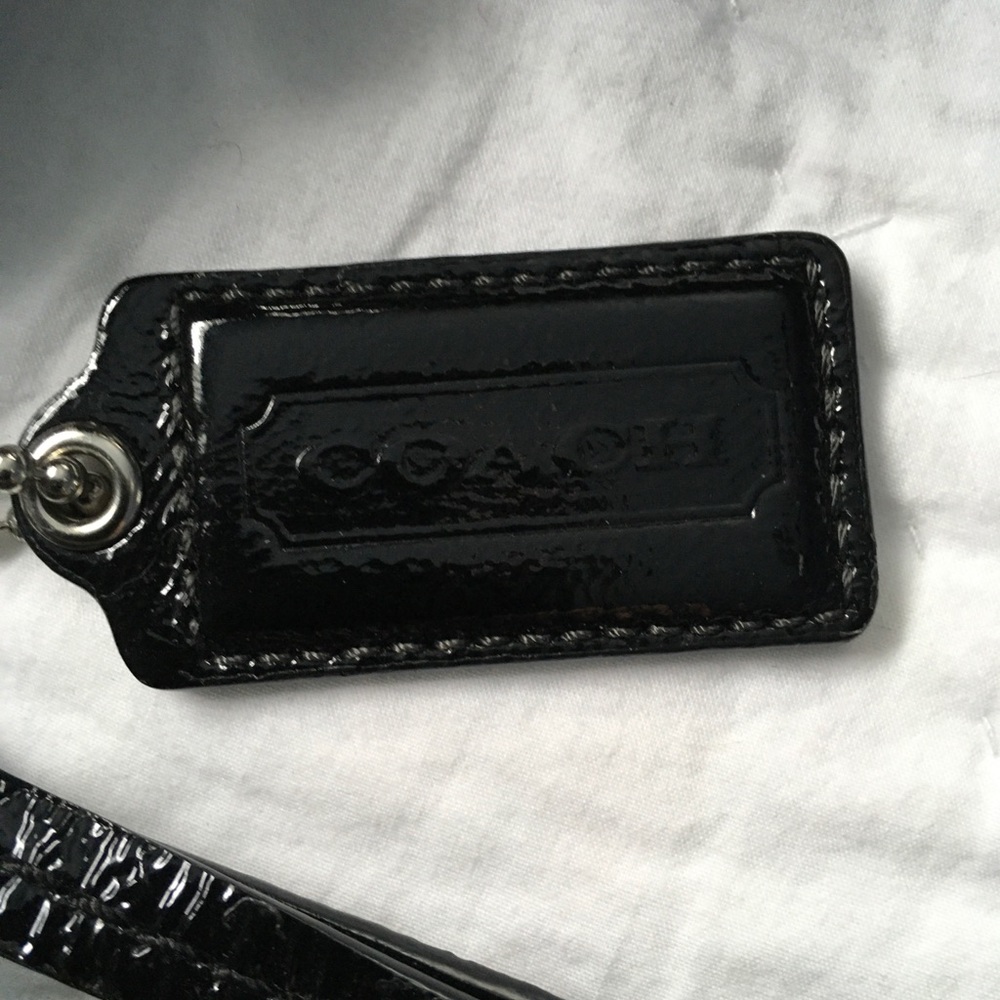 SOLD. COACH SIGNATURE LOGO JACQUARD BAG - Picture 3 of 14